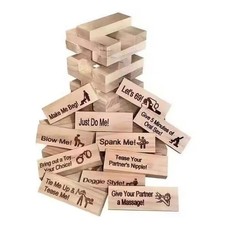 Set torre in blocco di legno