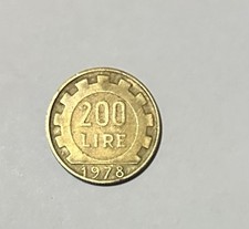 Coins Italian 200 Lire 1978 F