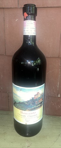 Bottiglia vino vuota - di,