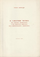 Il carattere tecnico. Del