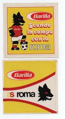 Roma 2 adesivi - (barilla),