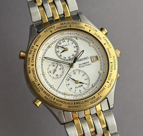 Seiko olympic world - seiko,