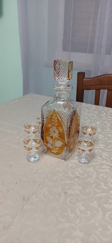 Servizio liquore vintage - servizio,