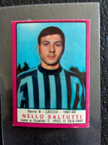 Nello saltutti lecco figurina - lecco,