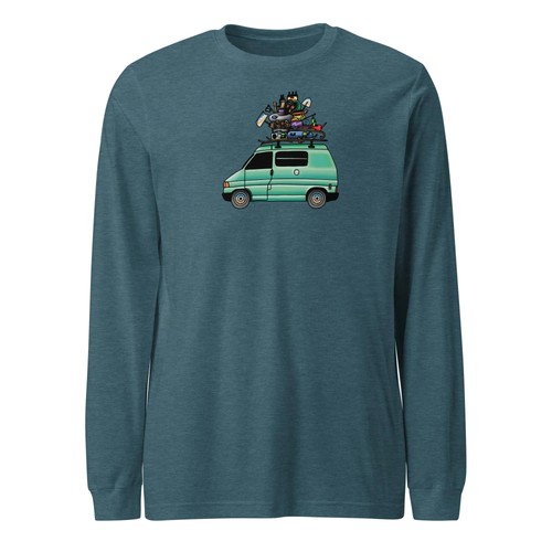 Shirt unisex manica - manica, lunga