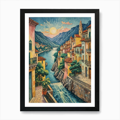 Stampa artistica città