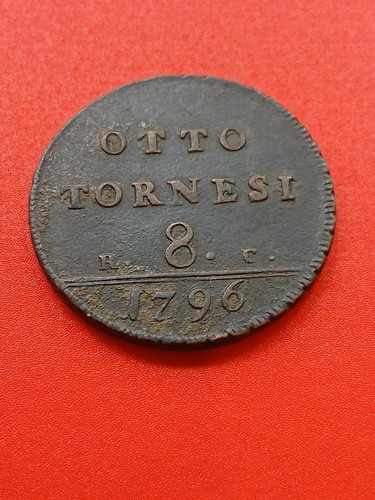 Regno napoli tornesi 1796 - regno, 8