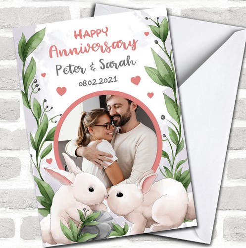 Buon anniversario conigli - buon,