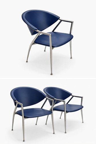 Set sedie calligaris in - ,