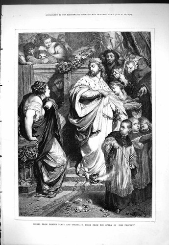 Antica vecchia stampa 1877