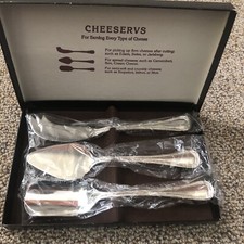 Vtg Godinger Cheeservs Set of
