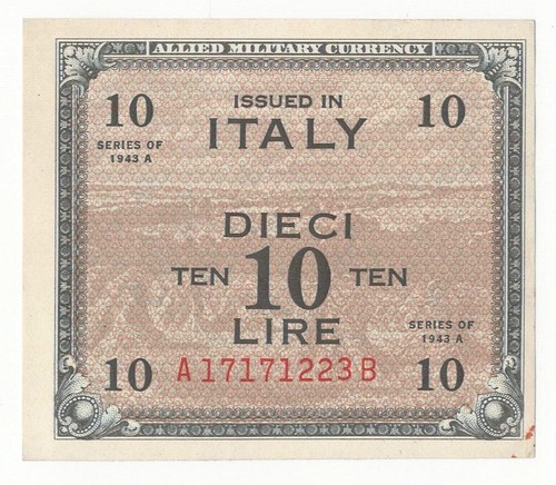 Lire serie 1943 - lire,