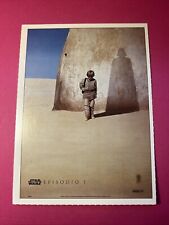 MINI LOCANDINA CIAK FILM Star Wars  GUERRE STELLARI- LA MINACCIA FANTASMA 1999