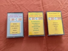 COMMODORE CBM 64 C64 C128 x3 Cassette Super Game 2000 Retro PC Vintage EDICOLA !