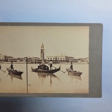 Venice Italy Stereoview C1860