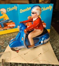 Schuco scooter -Charly Blu -