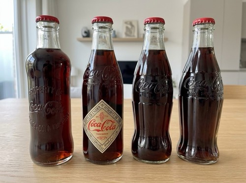 Lotto bottiglie coca cola - bottiglie,