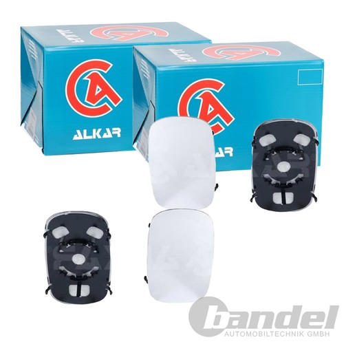 Alkar vetro specchietto - 2x,
