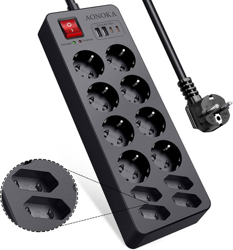 Ciabatta multipresa usb - ciabatta,
