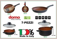 DOMO SET PENTOLE ANTIADERENTE