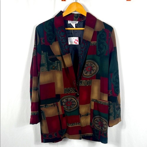 Blazer donna multicolore