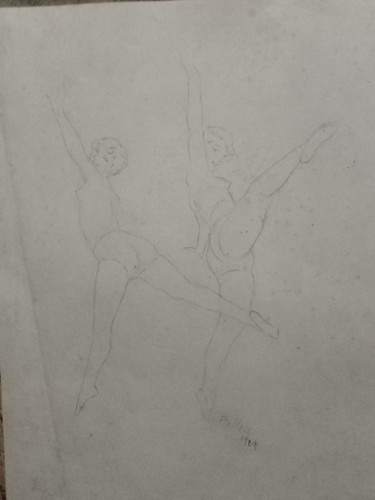 Disegno 1929 ballerine - disegno,