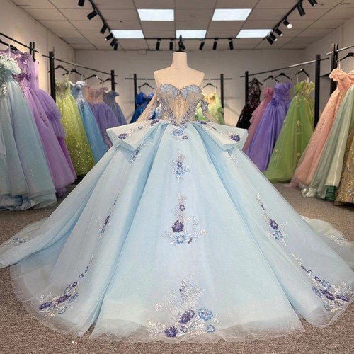 Abito quinceanera appliques - quinceanera,