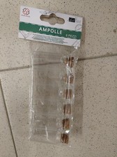 STOCK 6 AMPOLLE IN VETRO CON