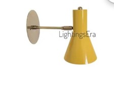 Yellow Modern style wall