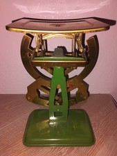 Bilancia postale bilaterale antica in ottone e ferro Pre-Metrica - 2 scale - 