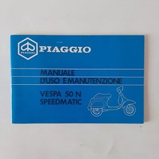 VESPA PK 50 N Speedmatic - Manuale libretto uso e manutenzione - 1a Ed.