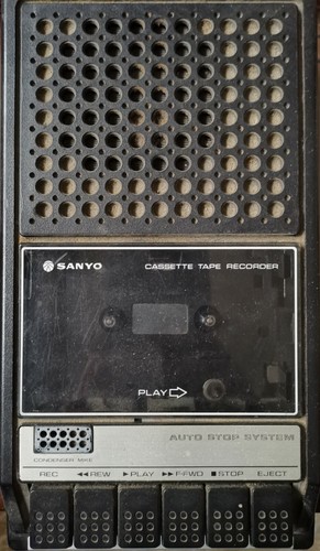 Registratore cassette vintage - registratore,