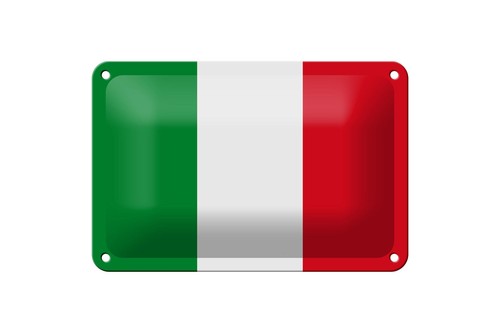 Targa latta bandiera - targa,