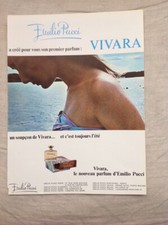 Pubblicità vintage  Vivara Emilio Pucci
