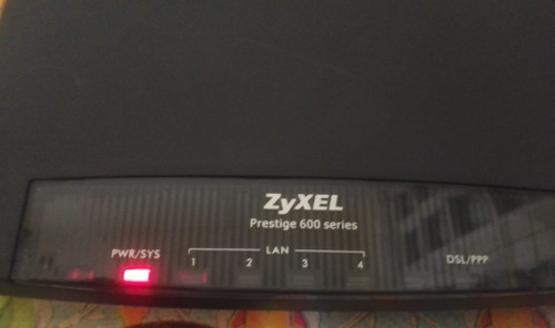 Modem router zyxel prestige - modem,