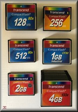 TRANSCEND Compact Flash CF 1GB