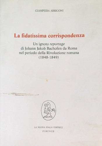 Fidatissima corrispondenza - la,