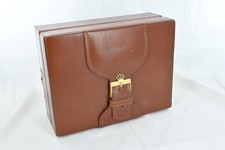 Rolex Day-Date scatola orologio da polso vintage marrone - 71.00.02 porta orologio mancante