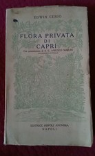 EDWIN CERIO- FLORA PRIVATA DI