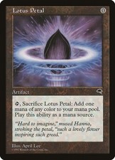 MTG LOTUS PETAL PLAYED -