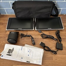 Philips PV9002i/12 Lettore video portatile doppio schermo per auto 9" iPod/iPhone/iPad