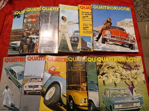 Rivista quattroruote annata - quattroruote,