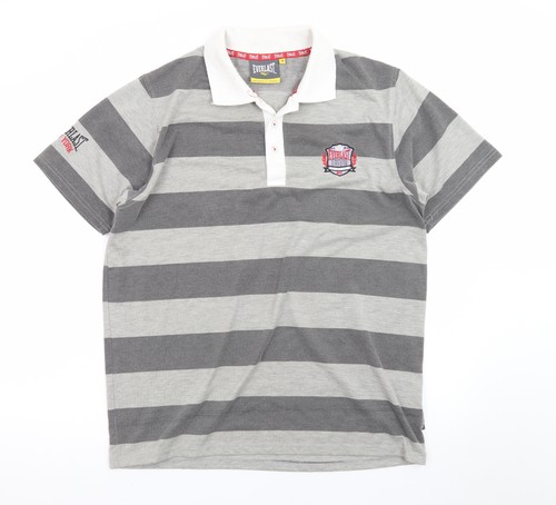 Polo uomo everlast grigia - uomo,