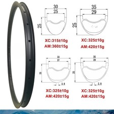 Cerchio carbonio 29er XC AM MTB 30 33 35mm largo 25mm profondo ruota asimmetrica simmetrica