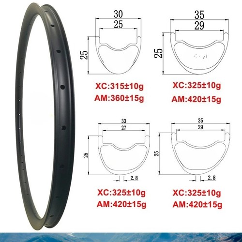 Cerchio carbonio 29er am - cerchio,