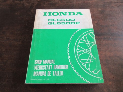 Honda gl650d gl650d2 - honda,