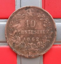 (£)    10 Centesimi 1862