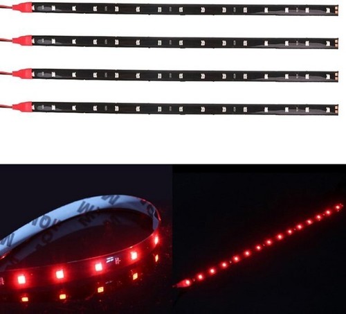 Striscia led rosso 5050 12v - rosso,