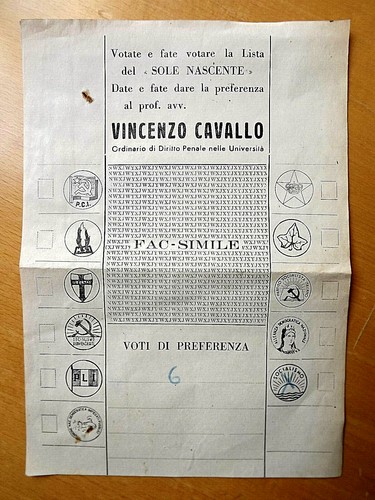 Manifesto elettorale sole - manifesto,