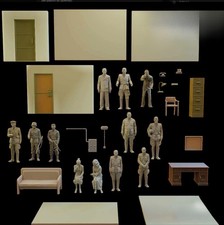 Modellino kit resina scala 1/35 seconda guerra mondiale tutte le scene della caduta dell'impero